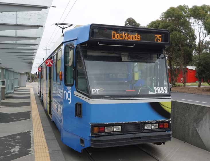 Yarra Trams Class B 2093 Uber Eats